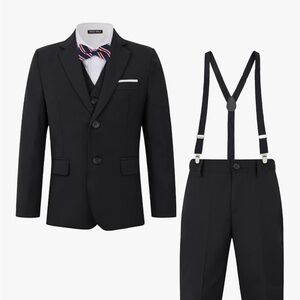 Child’s Suit with Suspenders